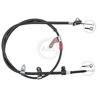 Marca Reconocida Cable de accionamiento, freno de estacionamiento A.B.S. K10083